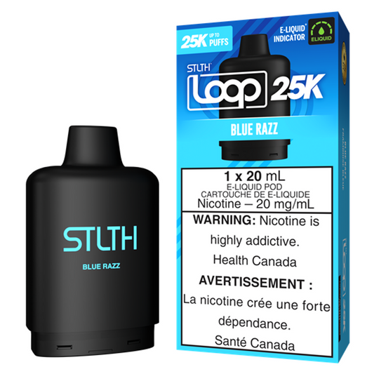 Stlth Loop 25k pod Blue Razz - Provincial