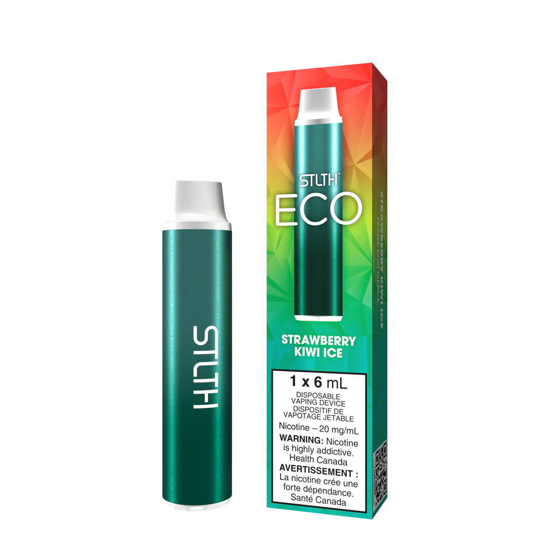 Stlth Eco Strawberry Kiwi Ice - Provincial Tax