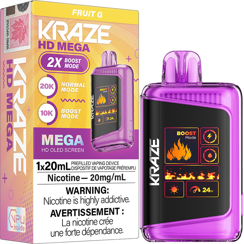 Kraze HD Mega 20k Fruit G - Provincial Tax