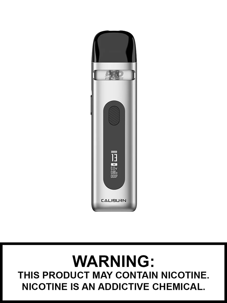 Caliburn X Vaping Kit Silver