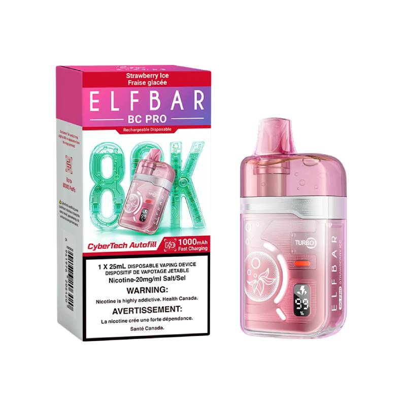 Elfbar bc pro 80k Strawberry Ice
