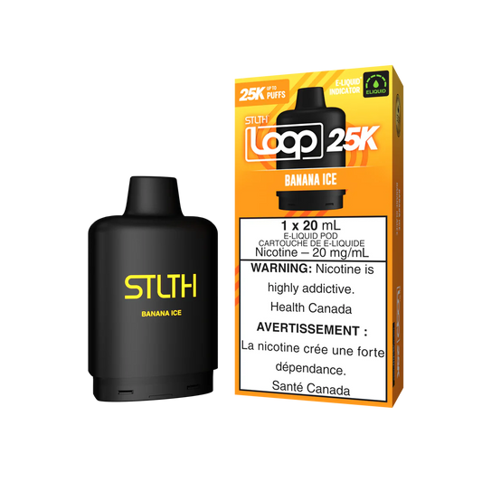 Stlth loop 25k pod Banana Ice - Provincial