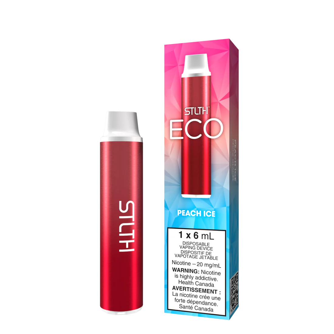 Stlth Eco Peach Ice - Provincial Tax