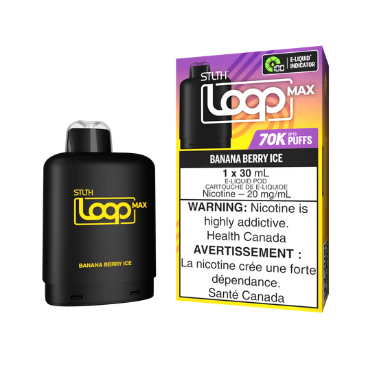 Stlth Loop Max 70K banana berry ice - Provincial Tax