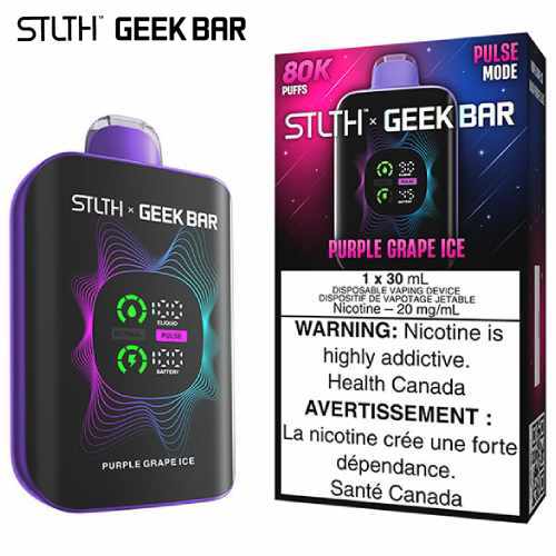 Stlth x Geekbar Purple Grape Ice