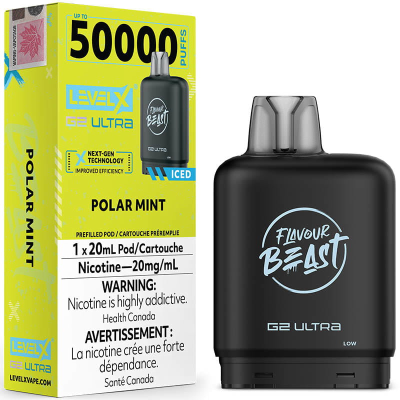 Level x g2 ultra 50k pod Polar Mint