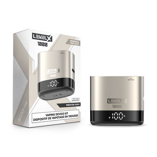 Level X Battery 1000mah Prestige Gold