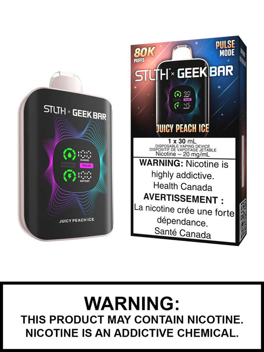 Stlth x Geekbar Juicy Peach Ice