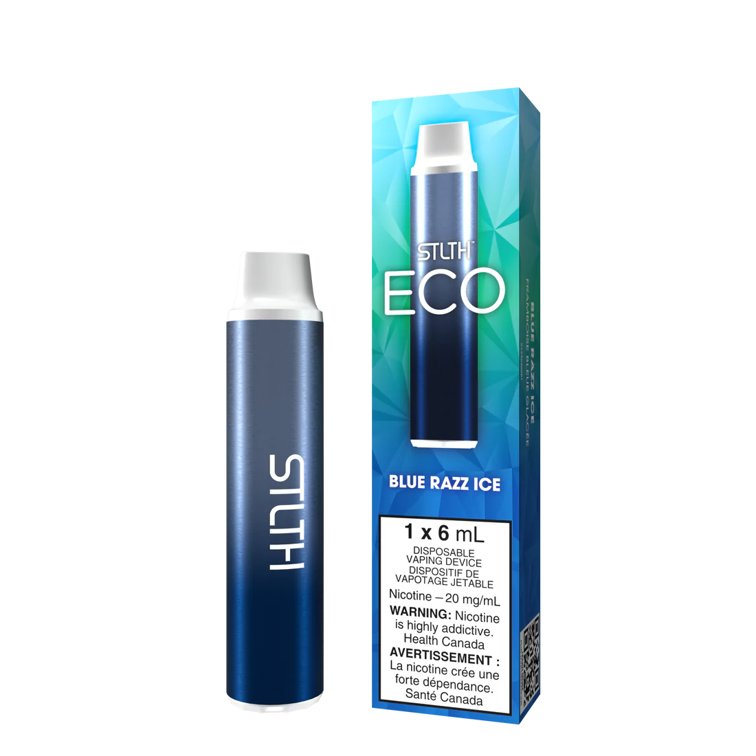 Stlth Eco Blue Razz Ice - Provincial Tax