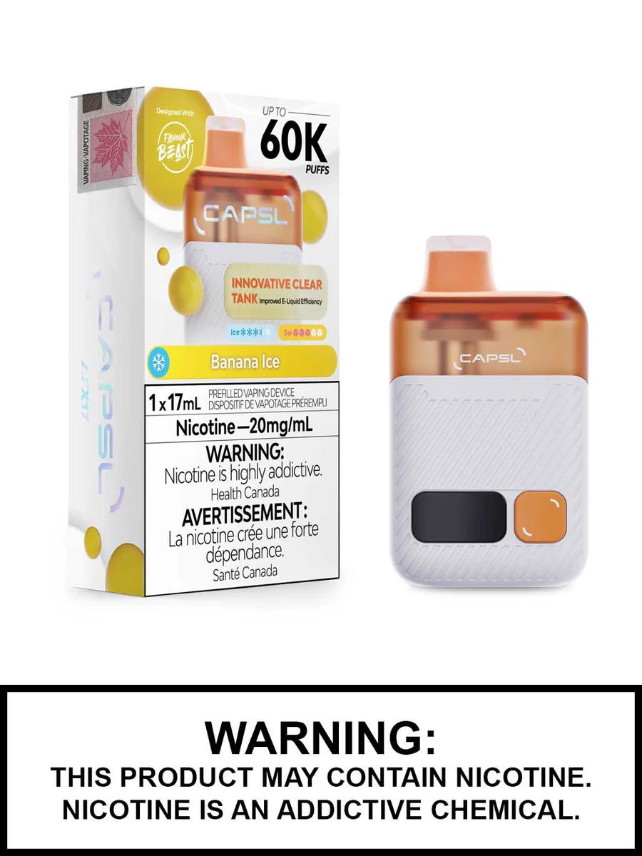 CAPSL 60k Banana Ice