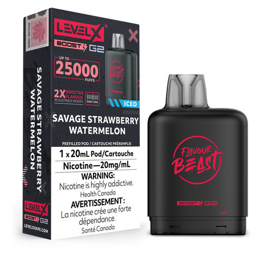 Level x boost G2 25k Savage Strawberry Watermelon*