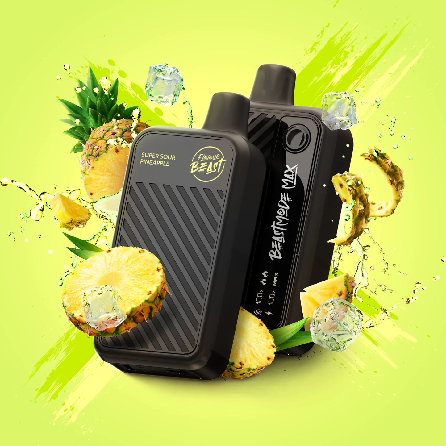 Flavour beast mode max 18k Super Sour Pineapple*