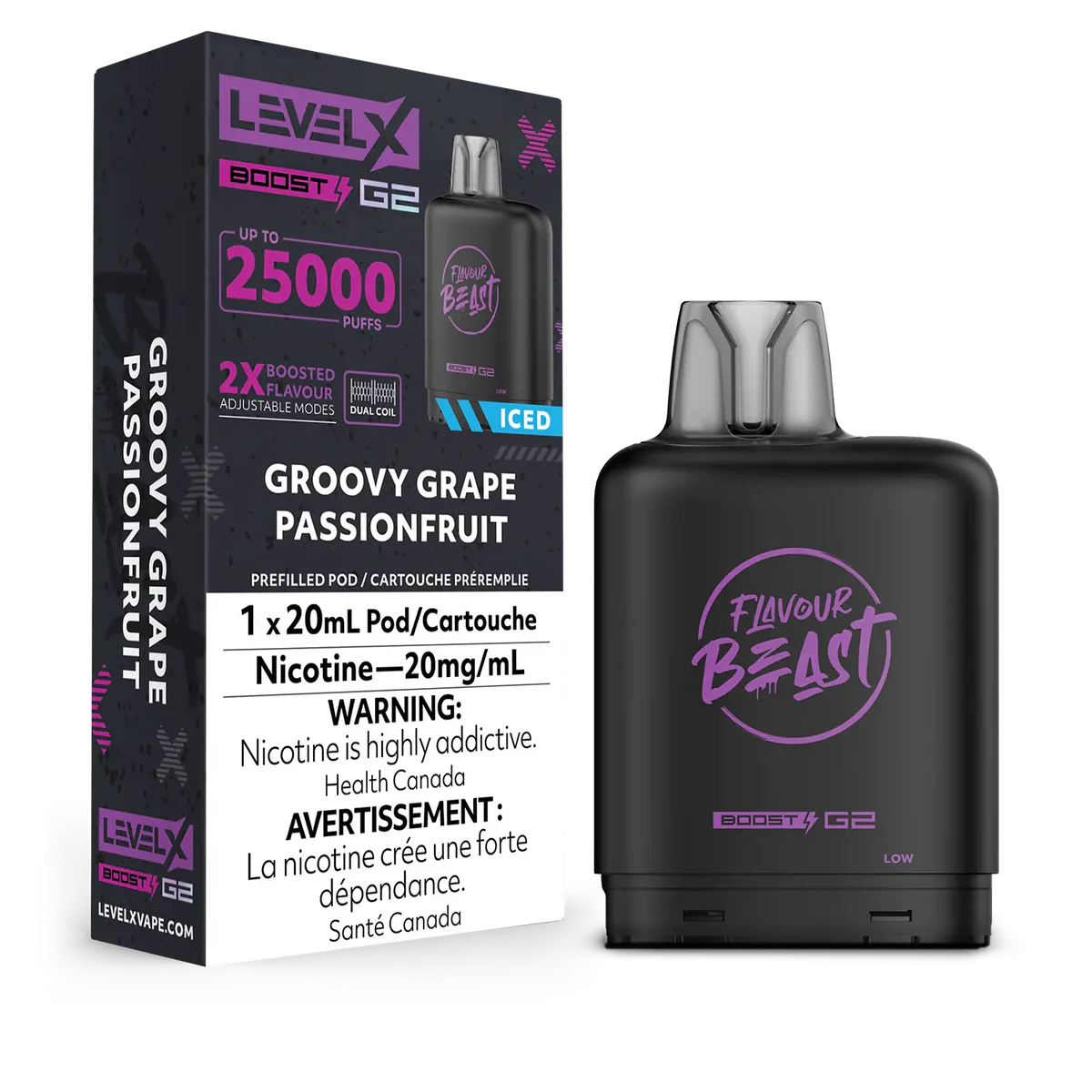Level x Boost G2 25K Groovy Grape Passionfruit*