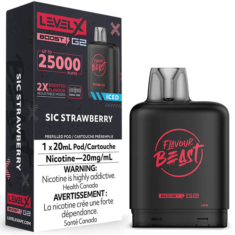Level X boost G2 25K Sic Strawberry iced*