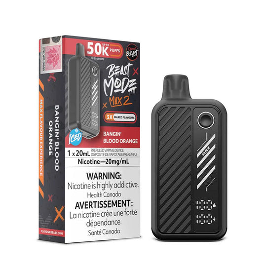 Flavour beast mode max 2 50k Banging Blood Orange -Provincial Tax