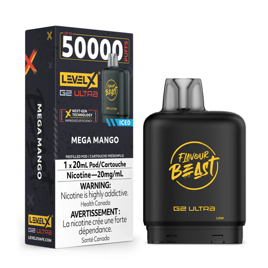 Level x G2 Ultra 50k Pod Mega Mango(Provincial Tax)
