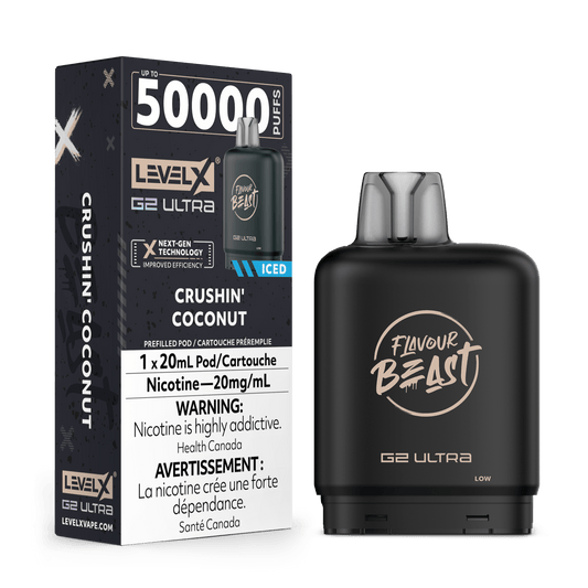 Level x G2 Ultra 50k Pod Crushin’ Coconut(Provincial Tax)