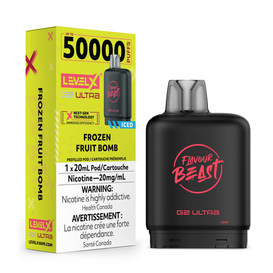 Level x G2 Ultra 50k Pod Frozen Fruit Bomb(Provincial Tax)