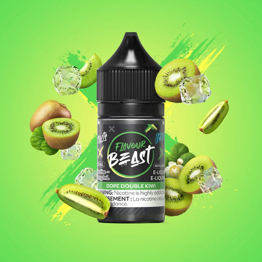 Flavour beast E liquid Dope double kiwi 20mg/30ml*