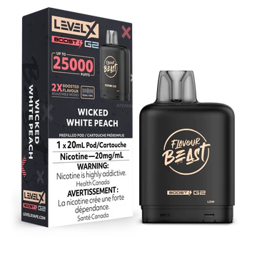 Level X boost G2 25K Wicked white peach*