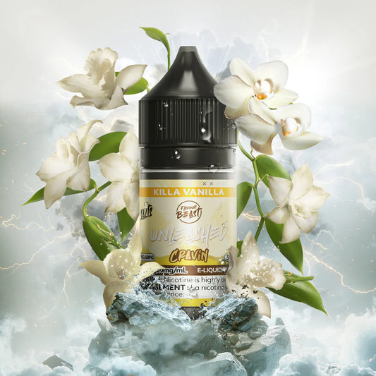 Flavour beast e liquid unleashed cravin killa vanilla 20mg/30ml