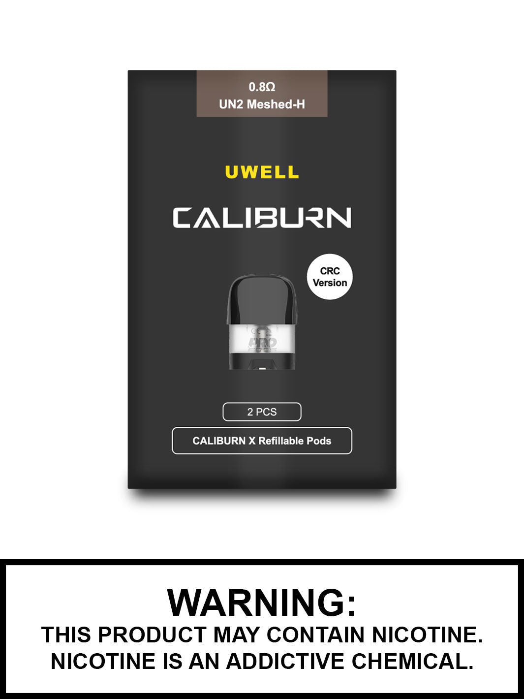 Caliburn X Pods 0.8 ohm