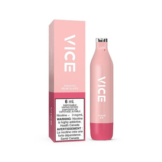 Vice 2500 Peach Ice (Nicotine Free)*