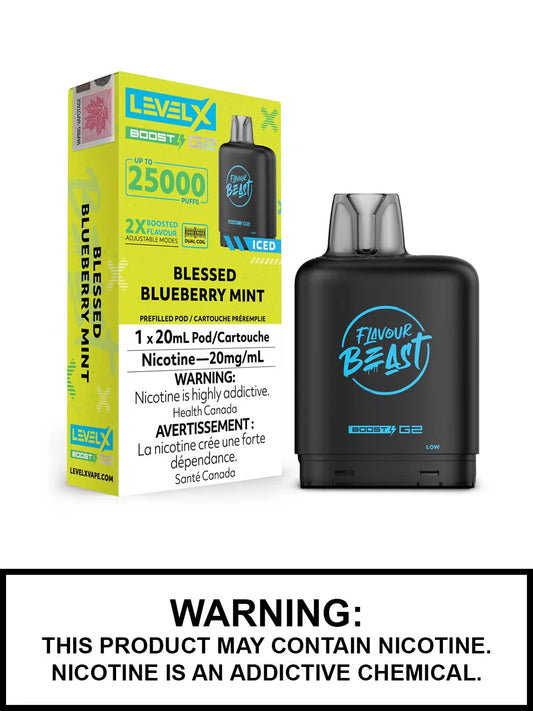 Level X Boost G2 25k Blessed Blueberry mint*