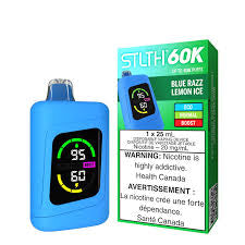 Stlth 60K Blue Razz Lemon Ice (Provincial Tax)