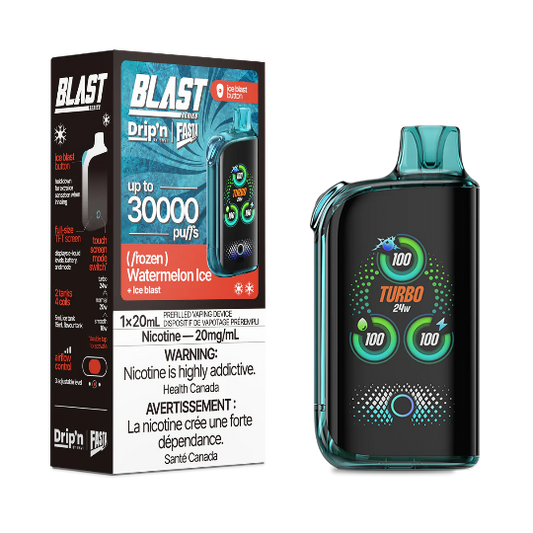 Dripn by Envi Fasta Blast 30k Watermelon Ice - Provincial Tax