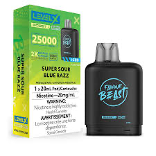 Level x Boost G2 25k Super Sour Blue Razz*