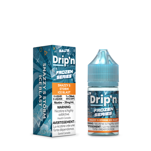 Drip’n by Envi Frozen E-Liquid - Snazzy S Storm ICE Blast 20mg/30ml