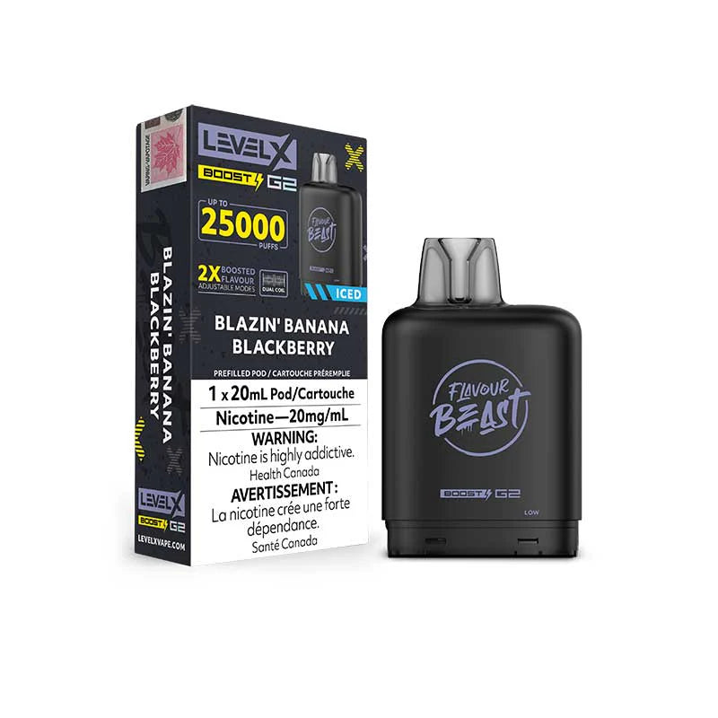 Level x Boost G2 25k Blazin’ Banana Blackberry*