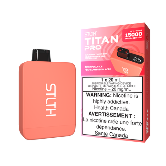 Stlth Titan Pro 15k Juicy Peach Ice*