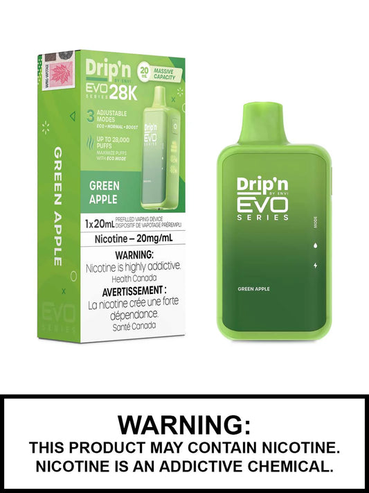 Dripn Evo 28k green apple*