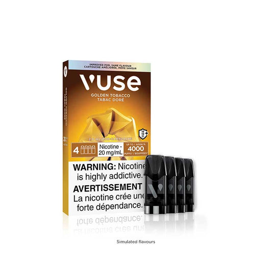 Vuse epod x4 Golden Tobacco - Provincial Tax