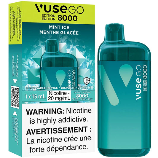 Vuse Go 8000 Mint Ice - Provincial Tax