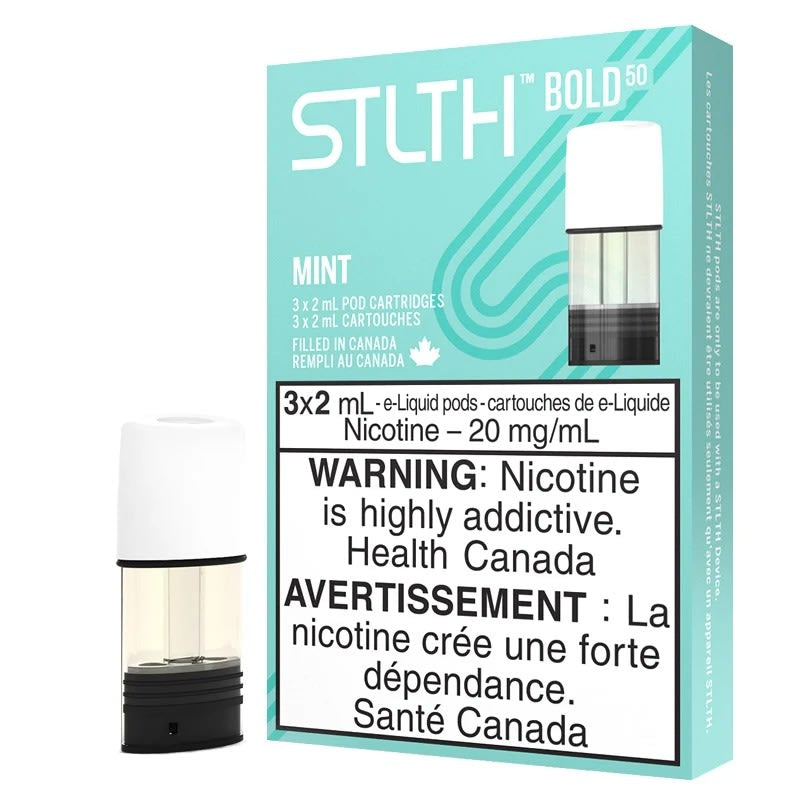 STLTH Pod Pack 2% - Mint Bold 50 -Provincial Tax