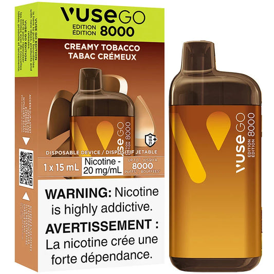 Vuse Go 8000 Creamy Tobacco  - Provincial Tax