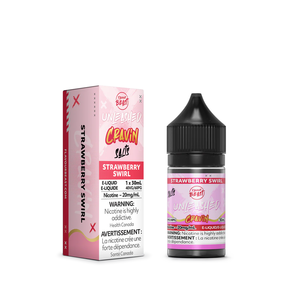 Flavour beast e liquid Cravin Strawberry Swirl *