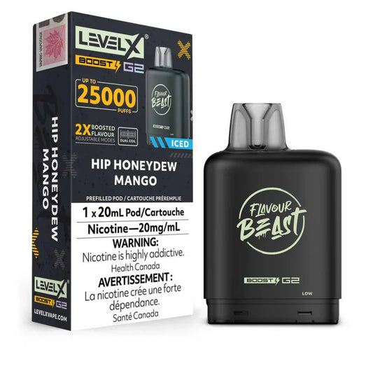 Level X boost G2 25K Hip Honeydew Mango*