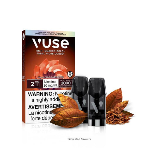 Vuse epod x2 Rich tobacco-Bold 20mg- Provincial Tax