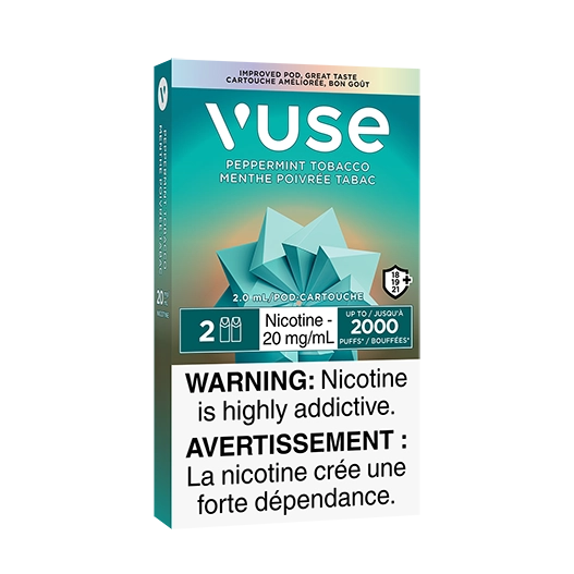 Vuse epod x2 Peppermint Tobacco 20mg - Provincial Tax