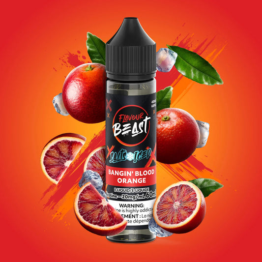 Flavour beast E liquid Bangin’ Blood Orange 20mg/30ml*