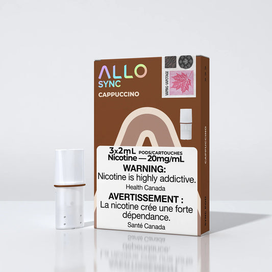 Allo Sync Pod 3pk Cappuccino - Provincial tax