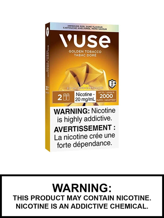 Vuse epod x2 Golden Tobacco 20mg - Provincial Tax