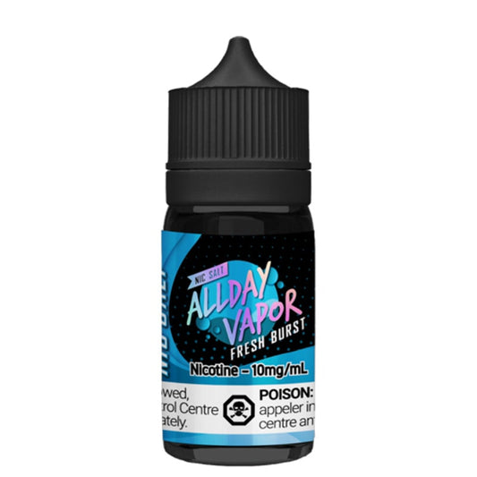 Allday vapor e-liquid fresh burst 10mg/30ml *