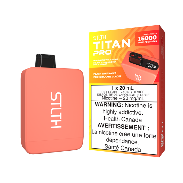 Stlth Titan Pro 15k Peach Banana Ice*