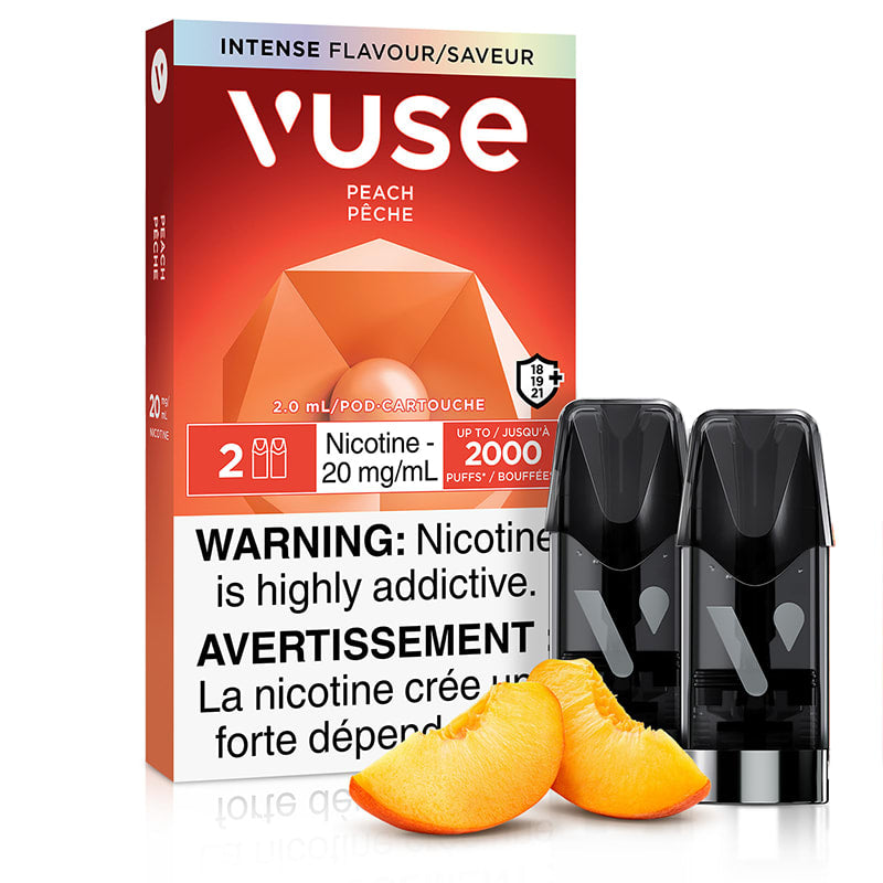 Vuse epod x2 Peach 20mg - Provincial Tax