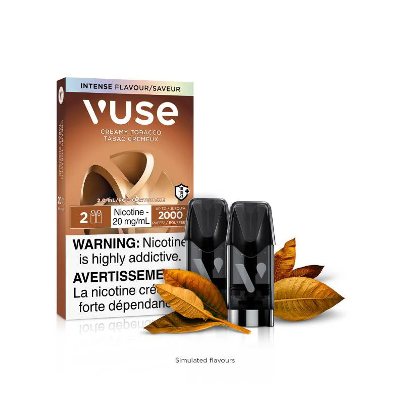 Vuse epod x2 creamy tobacco 20mg- Provincial Tax